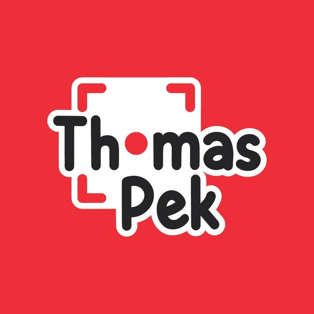 Il logo Thomas Pek disegnato da Thomas Peccati
